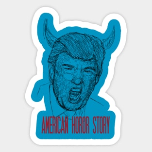 HOROR TRUMP Sticker